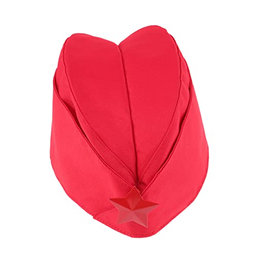Toyvian Military Stage Performance Sailor Dance Hat Lightweight Ship-Shaped Cap Russian Tricorne Berets One Size for Party Cosplay