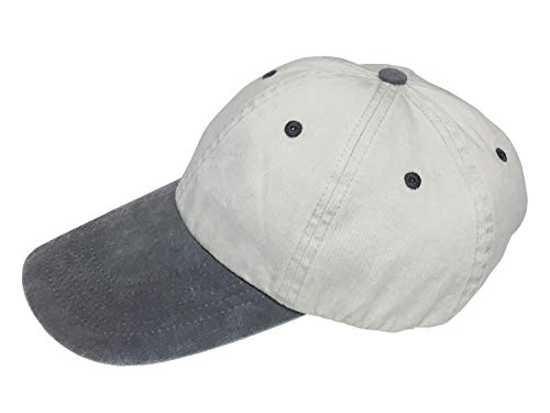Broner Washed Cotton Swordfish Cap - color: Stone With Charcoal