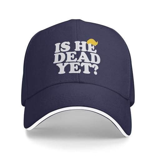 is He Hat Men Dad Hats Cute Cap - color: Navy Blue