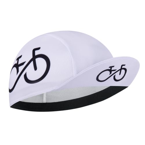 Cycling Cap for Man and Woman Cycling Hat Under Helmet-Polyester Breathable Sweat Absorbent - color: Go-28