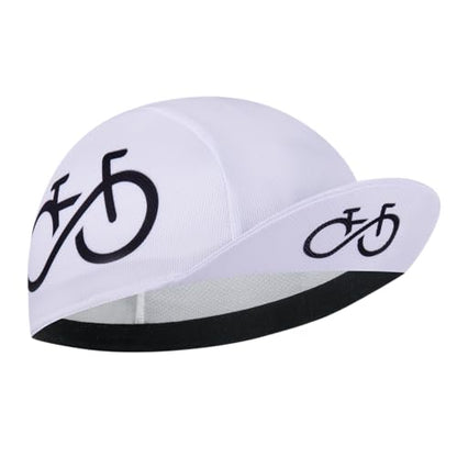 Cycling Cap for Man and Woman Cycling Hat Under Helmet-Polyester Breathable Sweat Absorbent - color: Go-28