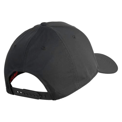 e4Hats.com 6 Panel Low Profile Structured Baseball Cap - color: Charcoal Grey