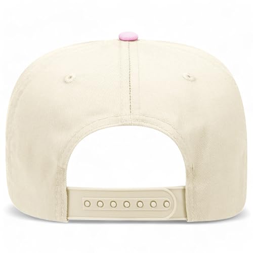 BROTHER TRUCKERS Knights Upside Down Hat - color: Pink/Natural