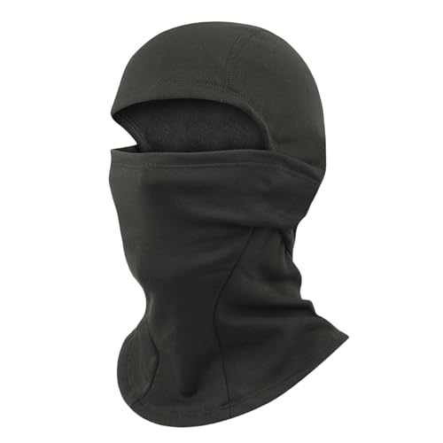 Balaclava Ski Mask Winter Windproof Thermal Neck Warmer - color: Black - Plain