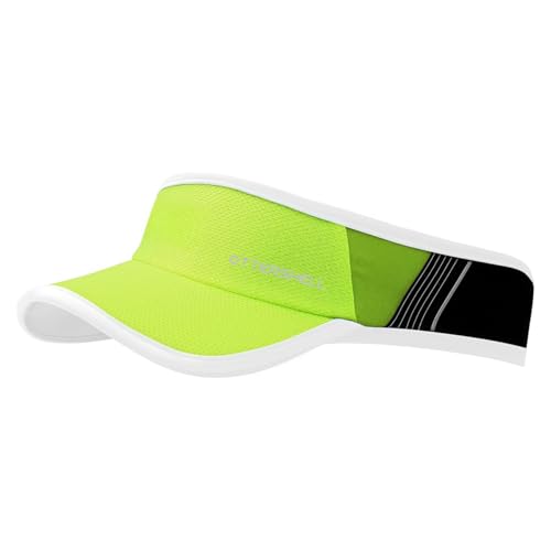 Cooling Sports Sun Visor Hat for Men & Women - color: Fluorescent Yellow