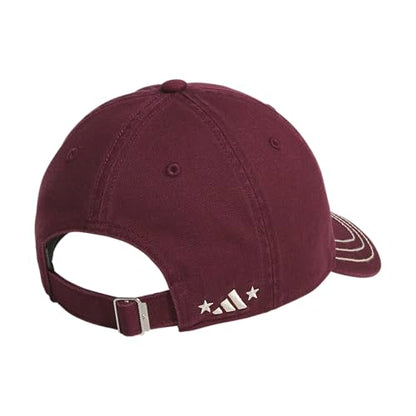 adidas Womens Saturday Cap Casual - Black - color: Maroon/Crystal Linen Beige/Daze