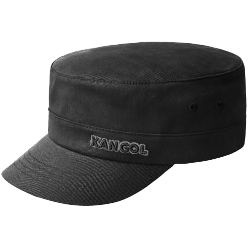 Kangol Cotton Twill Army Cap - color: Black, size: Large-X-Large