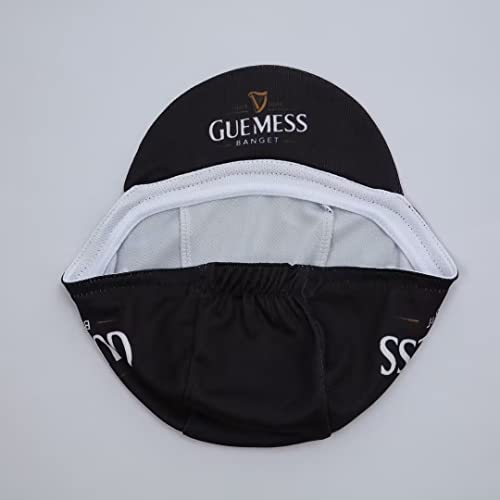 Beer Cycling Cap - Retro Cycling Hat-Under Helmet - Cycling Helmet Liner Breathable&Sweat Uptake - color: Beee