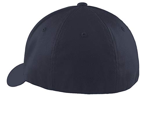 GNB CUSTOM EMBROIDERY LLC Plain 6277 Flex Baseball Men's Athletic Baseball Flex-Baseball Cap. Flex Baseball Baseball Hat. - color: Dark Navy, size: Small-Medium