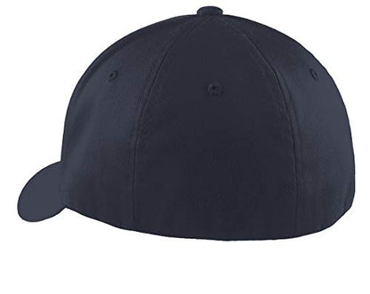 GNB CUSTOM EMBROIDERY LLC Plain 6277 Flex Baseball Men's Athletic Baseball Flex-Baseball Cap. Flex Baseball Baseball Hat. - color: Dark Navy, size: Large-X-Large