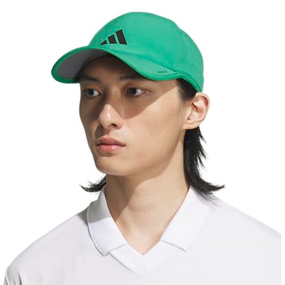 adidas Men's Superlite Hat - color: Semi Court Green/Black/3