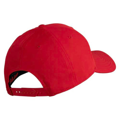 e4Hats.com 6 Panel Low Profile Structured Baseball Cap - color: Red