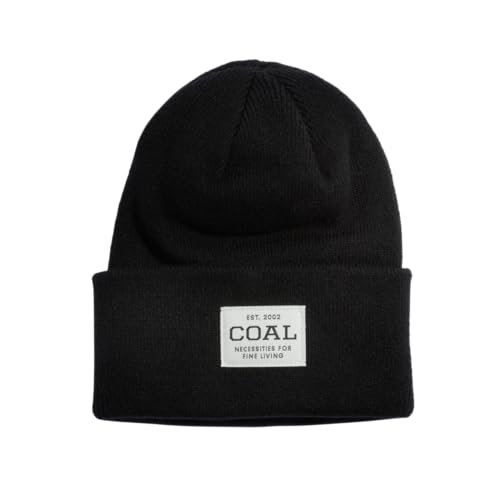 Coal Uniform Tall Cuffed Beanie - Oversized - color: Black