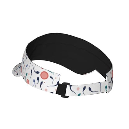 Gianlaima Funny Golf Sun Visor Hat for Women Men - color: Black16