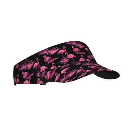 Leopard Print Sunscreen Visor Cap Adjustable Empty Top Outdoor Sports Hat - color: 14