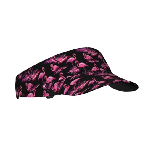 Leopard Print Sunscreen Visor Cap Adjustable Empty Top Outdoor Sports Hat - color: 14