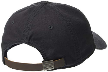 Tommy Hilfiger Men's Cotton Logo Adjustable Baseball Cap - color: Charcoal