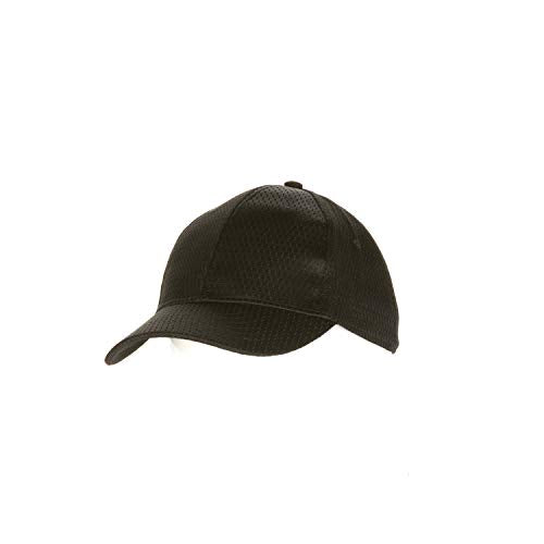 Chef Works Unisex Cool Vent Baseball Cap - color: Black/Black