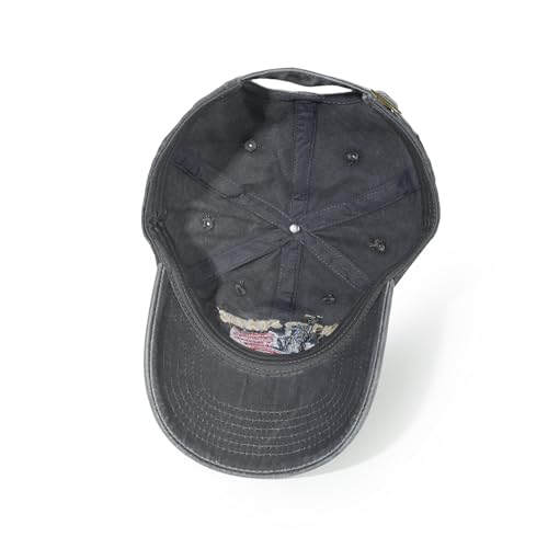 USA 250th Anniversary Baseball Cap Patriotic Embroidered American Hat - color: 2-gray