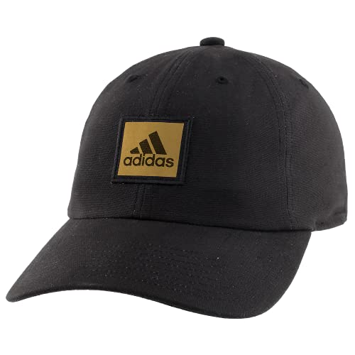 adidas Men's Ultimate Hat Baseball Cap - color: Black/Gold Metallic/Plus