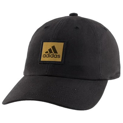 adidas Men's Ultimate Hat Baseball Cap - color: Black/Gold Metallic/Plus