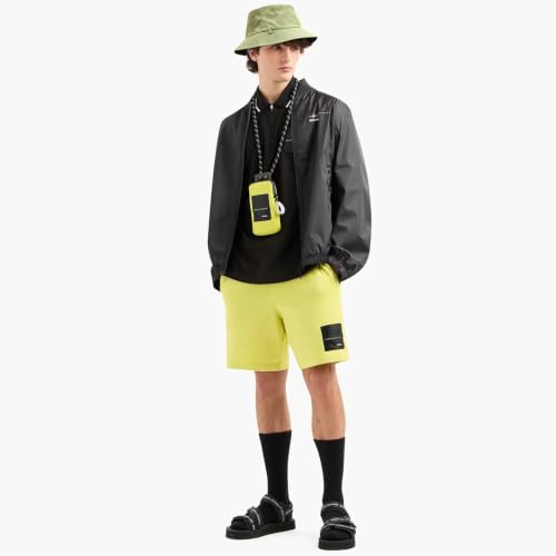 XXL Oversized Reversible Bucket Hat Beach Fisherman Sun Cap with Chin Strap for Women Men - color: Green Black