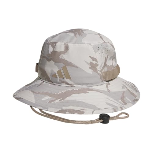 adidas Men's Victory Bucket Hat Boonie - color: Camouflage Crystal Linen/Chalky Brown/Black/5, size: Large-X-Large