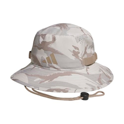 adidas Men's Victory Bucket Hat Boonie - color: Camouflage Crystal Linen/Chalky Brown/Black/5, size: Small-Medium