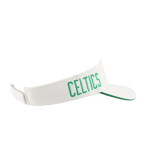 ZHATS NBA Unisex-Adult NBA Officially Licensed Visor Impact White