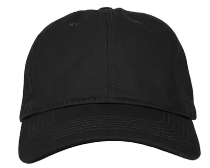 Gelante Cotton Twill Washed Unstructure Baseball Cap - Adjustable Blank Hat for Men Women - Wholesale Bulk Lot of 6 Pack - color: Solid Black