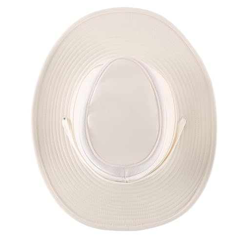 Home Prefer Classic UPF 50+ Men's Sun Hat Wide Brim Bucket Hat UV Protection Fishing Hat for Men Beach Safari Gardening Golf - color: Beige, size: Large