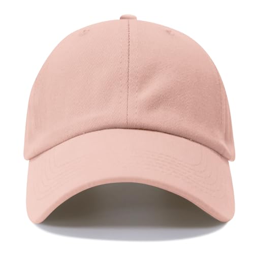 NPQQUAN Original Classic Low Profile Baseball Cap Golf Dad Hat Adjustable - color: Color Pink