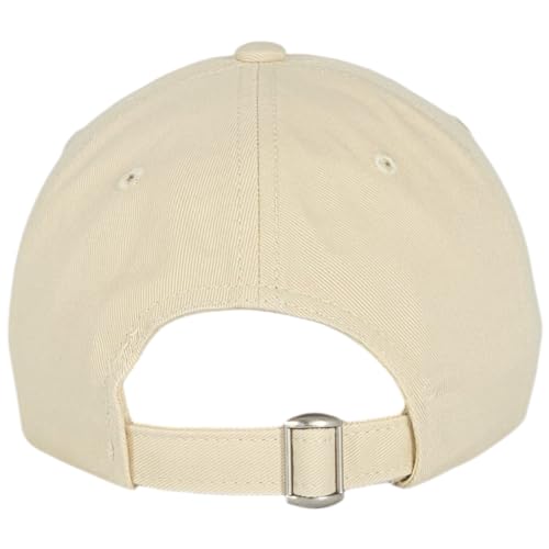 E BY ELIDAN Boston EST 1630 Dad Hat, Embroidered Cotton Baseball Cap - color: Stone Est 1630