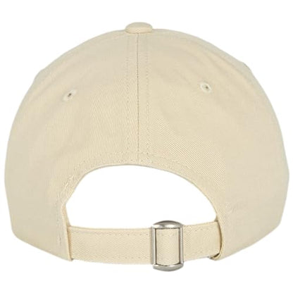 E BY ELIDAN Boston EST 1630 Dad Hat, Embroidered Cotton Baseball Cap - color: Stone Est 1630