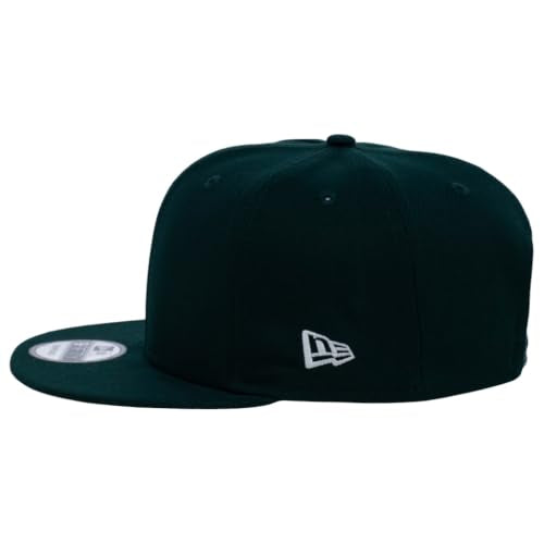New Era Blank Custom 59FIFTY Fitted Flat Bill Cap - color: Dark Green, size: One Size