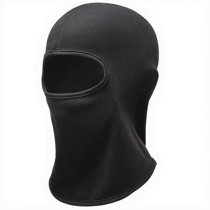Kids Balaclava Ski Mask Winter Windproof Fleece Full Face Mask for Boy Girl - color: Black
