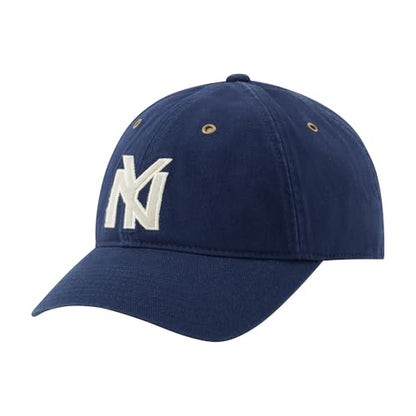 Blue Marlin Dad Hat, Adult Cotton Baseball Cap with Curved Brim, One Size. - color: New York Black Yankees