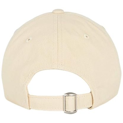 E BY ELIDAN USA Hat, Embroidered American Flag Baseball Cap for Men Women - color: Cream + Red