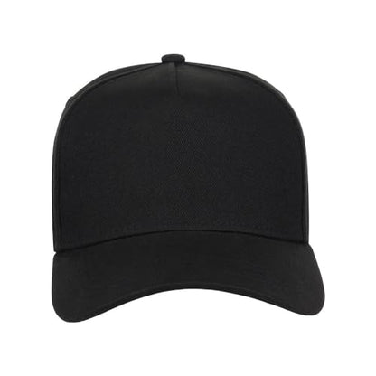 Lids Blank Hook Shot A-Frame Adjustable Snapback Hat – Breathable Mesh & Lightweight | Curved Bill | One Size Fits Most - color: Black