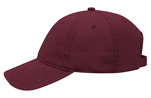 OTTO 6 Panel Low Profile Garment Washed Superior Cotton Twill - color: Maroon