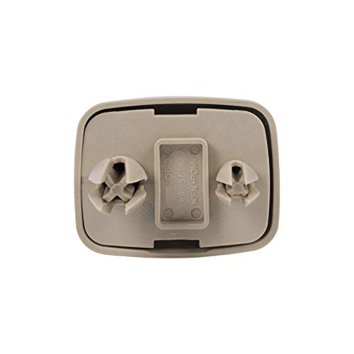 runmade Interior Sun Visor Hook Clip Bracket Replacement for Audi A1 A3 A4 A5 Q3 Q5 Dark Beige 8E0 857 562 - color: Beige