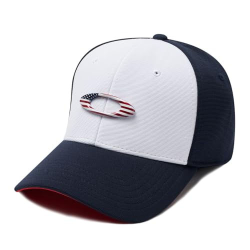 Oakley Men's Tincan Cap - color: Navy/White, size: Large-X-Large