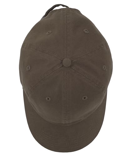 Gelante Baseball Cap Dad Hat 100% Cotton Polo Style Plain Blank Adjustable Size. - color: Dark Brown
