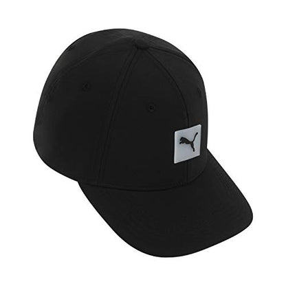 PUMA Stretch Fit Cap - color: Black, size: Small-Medium