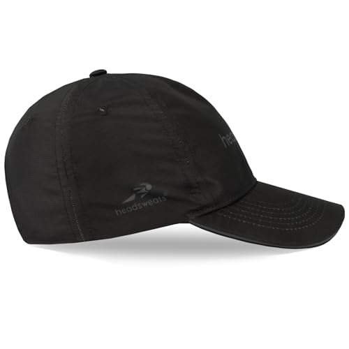 Headsweats Performance Pickleball Hats and Visors - color: Black, style: Hat