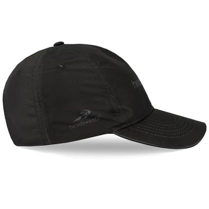 Headsweats Performance Pickleball Hats and Visors - color: Black, style: Hat