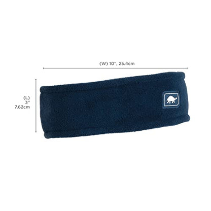 Turtle Fur Classic Fleece Winter Headband - color: Navy