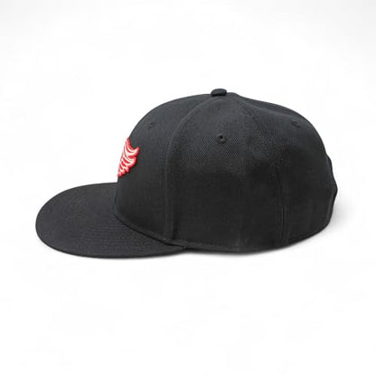 AMERICAN NEEDLE Officially Licensed NHL National Hockey League Archive 400 Adjustable Snapback Baseball Hat - color: Detroit Red Wings (Black)