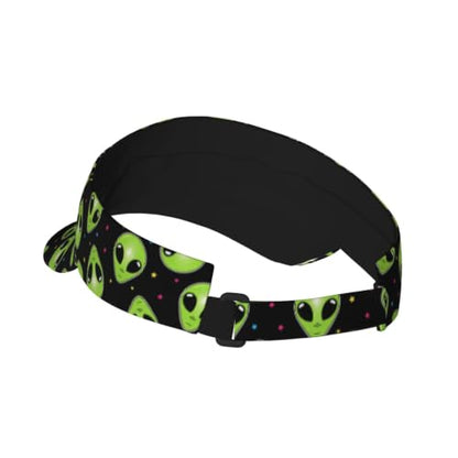 Leopard Print Sun Visor Hat Adjustable Sports Beach Cap for Men Women - color: 21