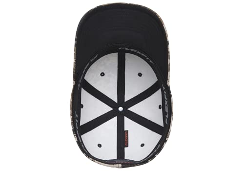 Flexfit Unisex Multicam Baseball Cap - color: Black, size: One Size